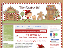 Tablet Screenshot of cookie-elf.com